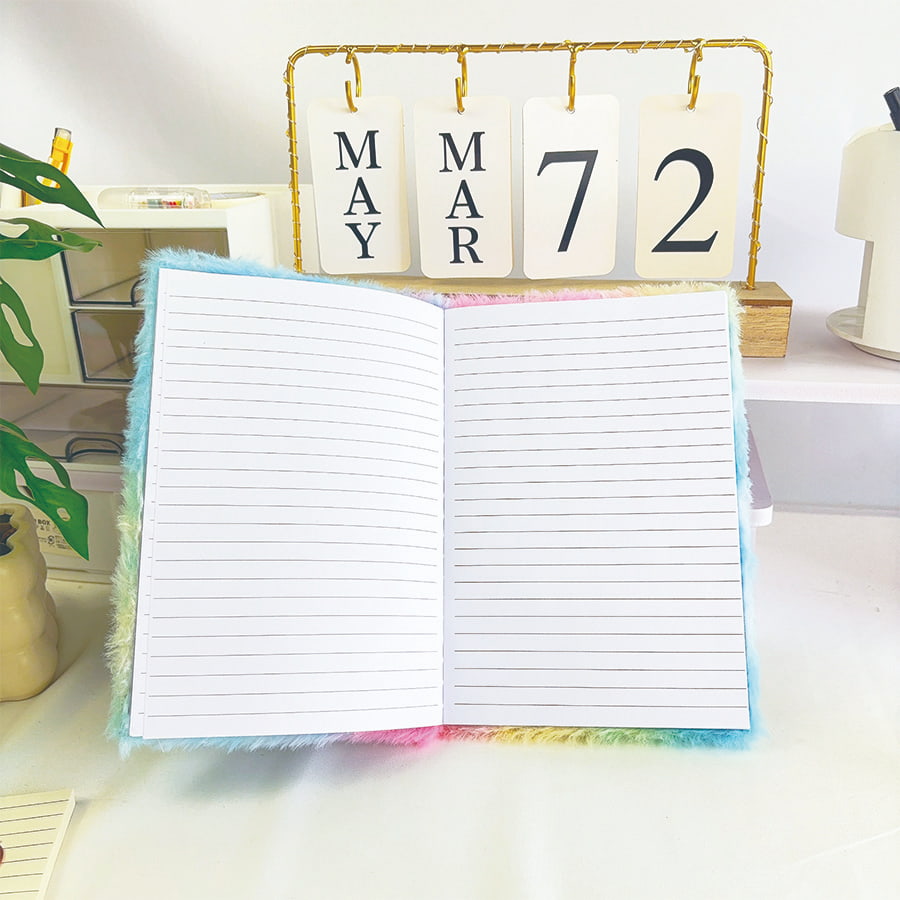 Λούτρινο σημειωματάριο A5 Cute Star Diary