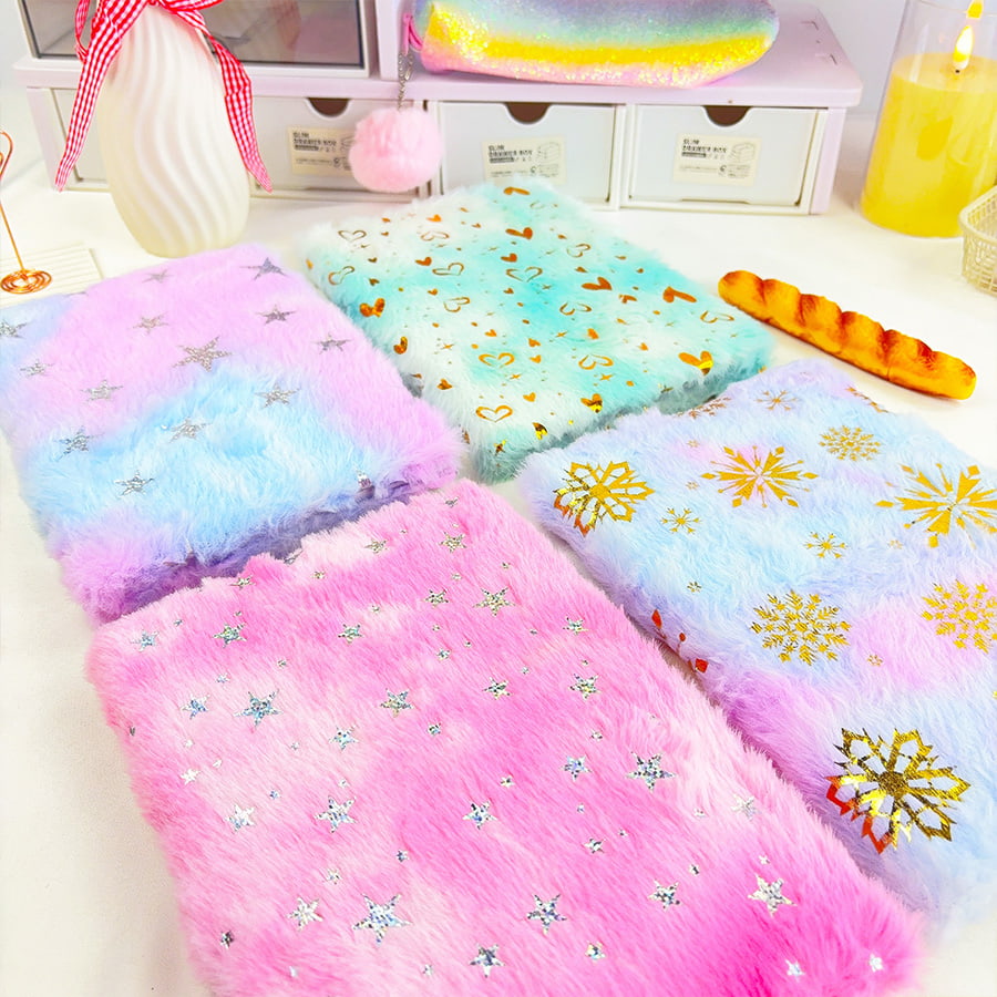 Λούτρινο σημειωματάριο A5 Cute Star Diary