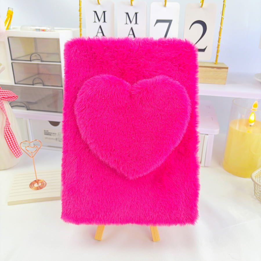 Βελούδινο σημειωματάριο A5 Cute Love Diary