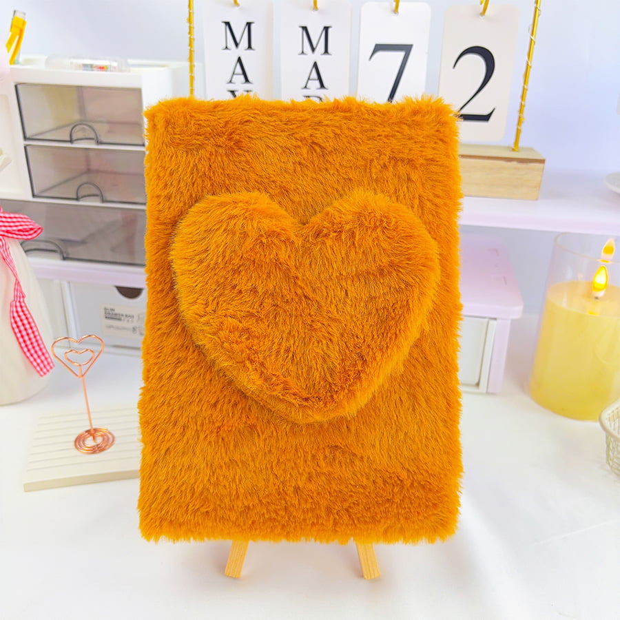 Βελούδινο σημειωματάριο A5 Cute Love Diary